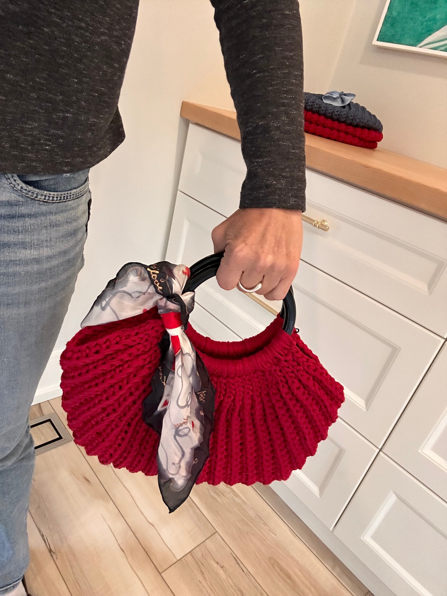 Crochet Shell Purse