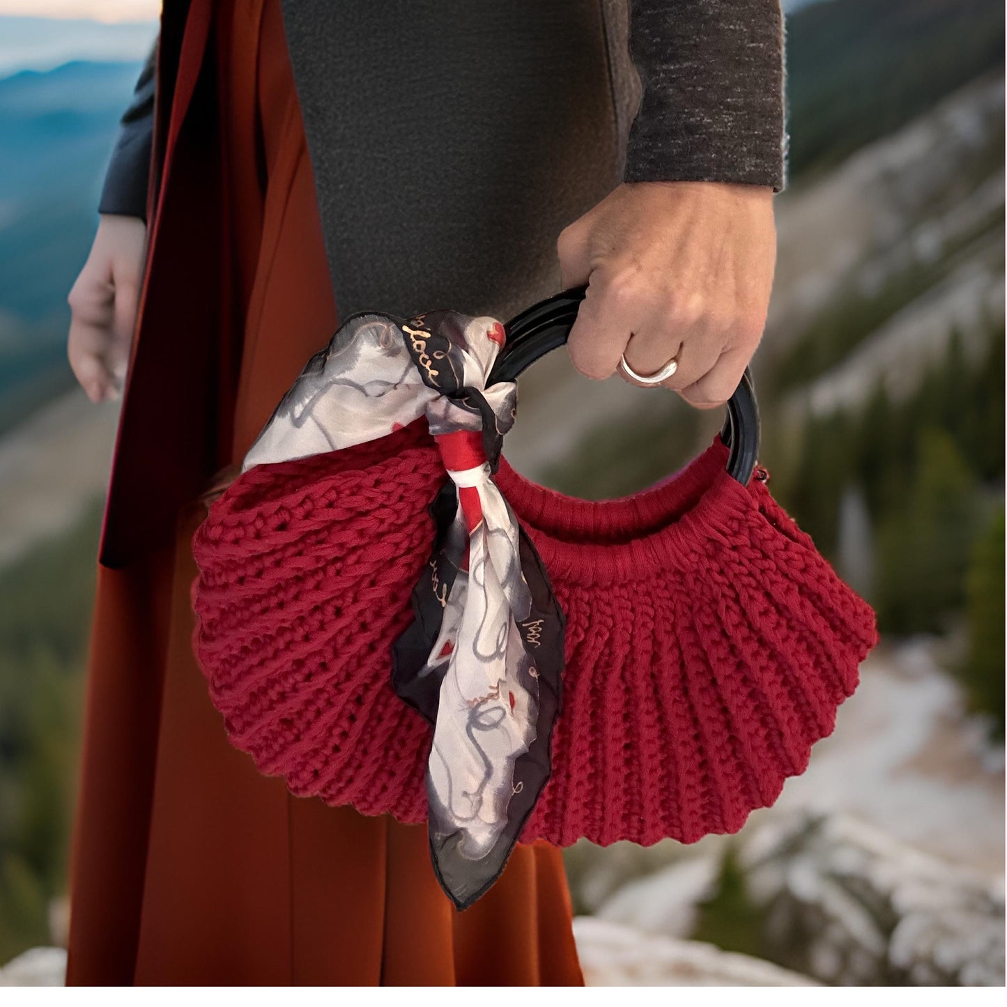 Crochet Shell Purse