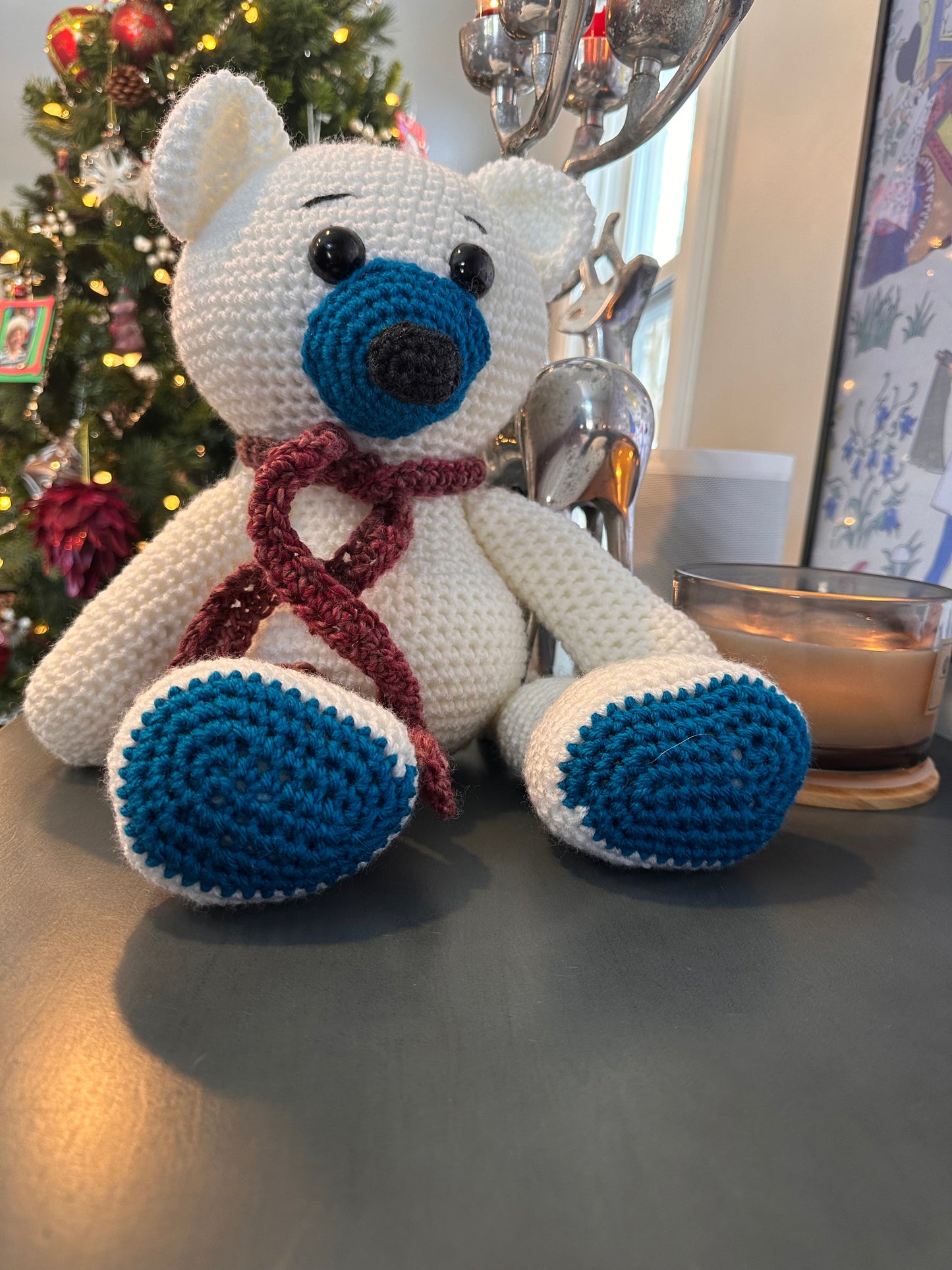 18 Inch Crochet Bear